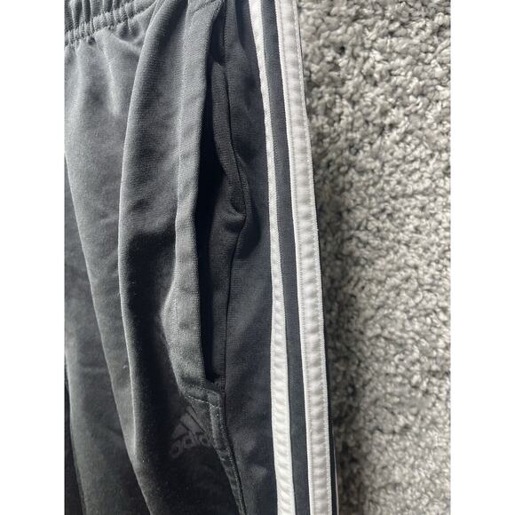 Adidas Men's Pants Primegreen Size Small Athletic Wear Black & White Zipper - Picture 11 of 12